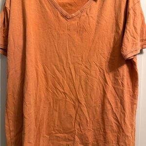 Aerie Men's Short Sleeve Orange Tee